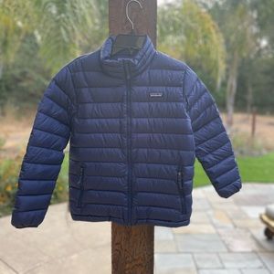 Patagonia Kids Jacket - size Medium/10 - Navy Blue